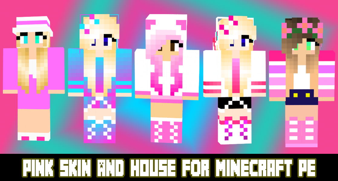 Pink girls House for Minecraft - Image screenshot of android app