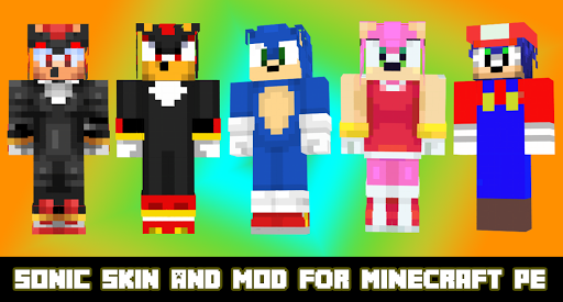 Skins Soniic-for Minecraft - عکس برنامه موبایلی اندروید