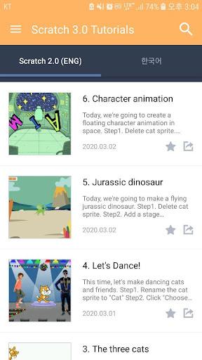 Scratch 3.0 Projects - Image screenshot of android app