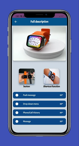 Smart Watch Ultra 8 Guide - عکس برنامه موبایلی اندروید