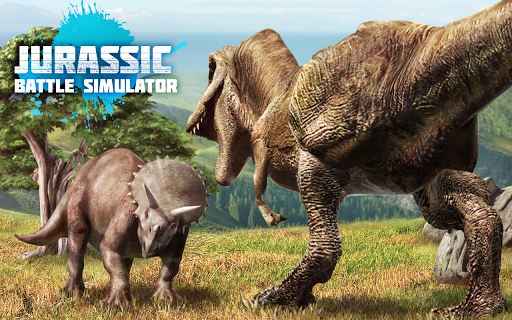 Jurassic Battle Simulator 3D - عکس بازی موبایلی اندروید