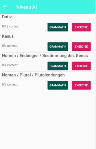 German Grammar - عکس برنامه موبایلی اندروید