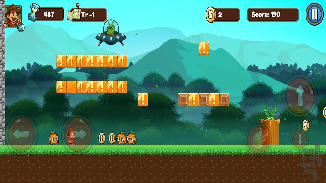 اجرای ماجراجویی قلعه - Gameplay image of android game