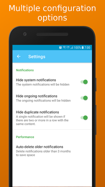 Notification History - Image screenshot of android app