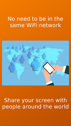 Screen Share - Screen mirror - Image screenshot of android app
