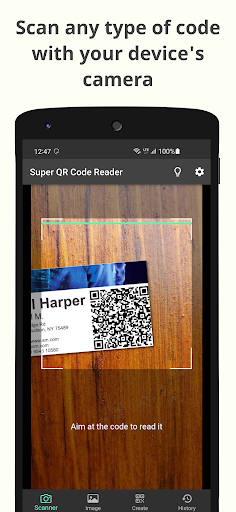 Super QR Code Reader - عکس برنامه موبایلی اندروید