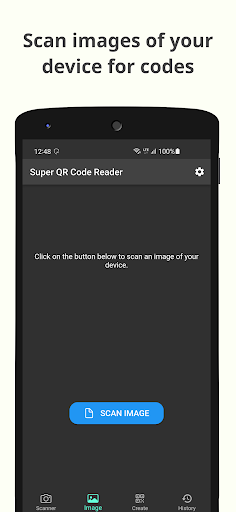 Super QR Code Reader - Image screenshot of android app