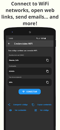 Super QR Code Reader - Image screenshot of android app