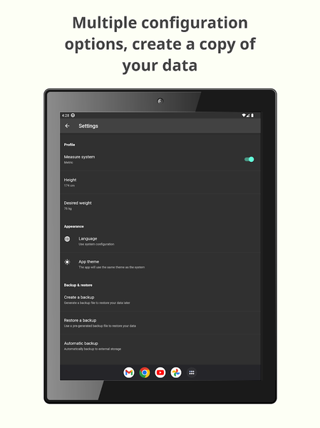 Weight Tracker: Fat Loss & BMI - Image screenshot of android app