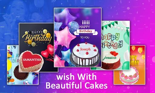 Write Name on Birthday Cake - Image screenshot of android app