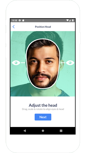 Swaphead: Face swap for Telugu - Image screenshot of android app