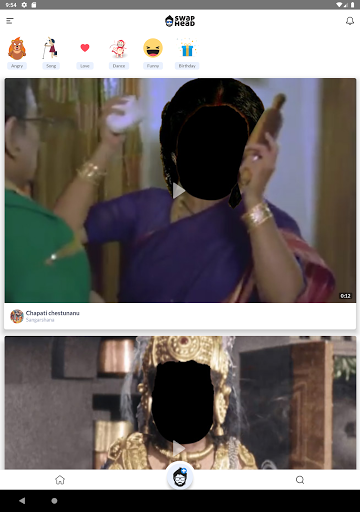 Swaphead: Face swap for Telugu - Image screenshot of android app