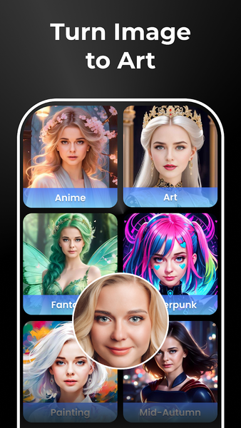 Swapic - AI Face Swapper - عکس برنامه موبایلی اندروید