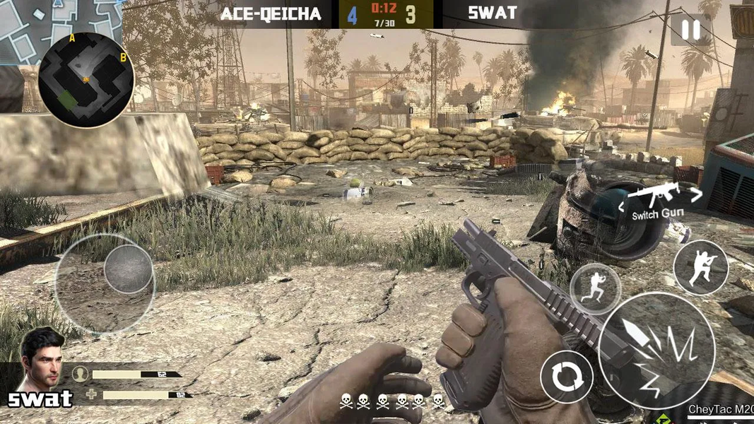 SWAT Shoot Hunter - Gameplay image of android game