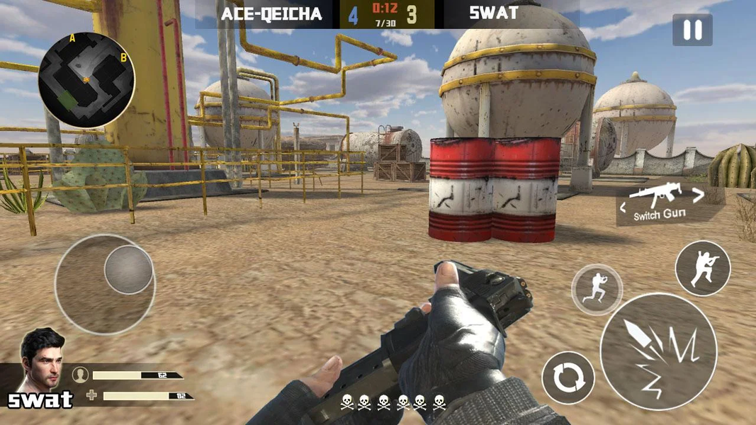 SWAT Shoot Hunter - Gameplay image of android game