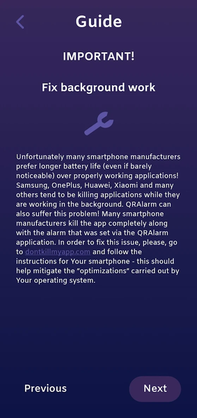 QRAlarm - QR Code Alarm Clock - عکس برنامه موبایلی اندروید