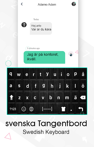 Swedish Keyboard - عکس برنامه موبایلی اندروید