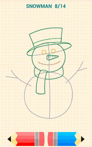 How to Draw Christmas - عکس برنامه موبایلی اندروید