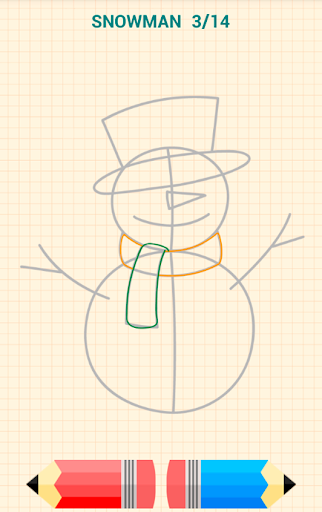 How to Draw Christmas - عکس برنامه موبایلی اندروید