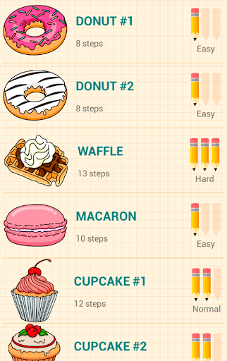 How to Draw Desserts - Image screenshot of android app