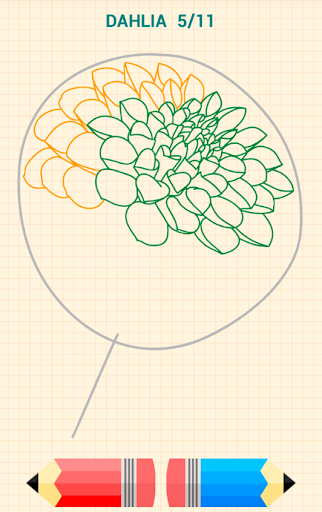How to Draw Flowers - Image screenshot of android app