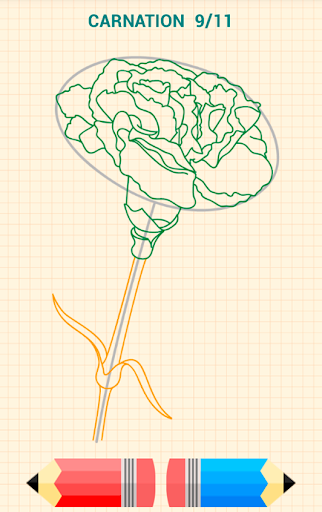 How to Draw Flowers - Image screenshot of android app