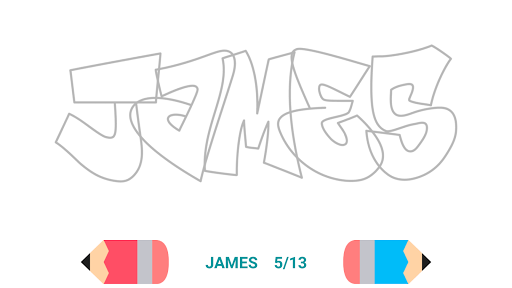 Draw Graffiti - Name Creator - Image screenshot of android app