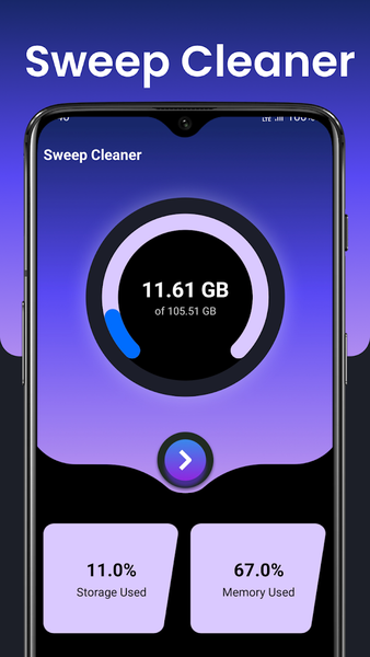 Sweep Cleaner - Image screenshot of android app