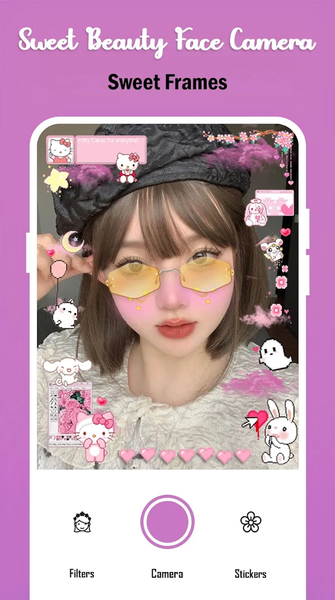 Sweet Beauty Face Camera - عکس برنامه موبایلی اندروید