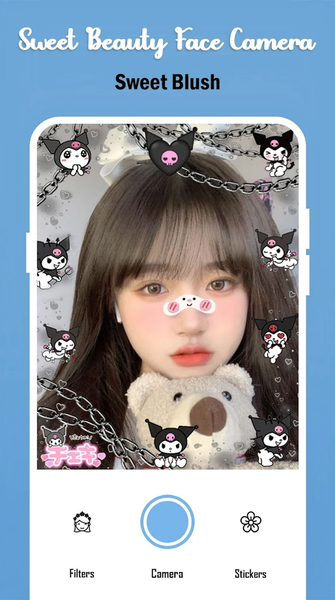Sweet Beauty Face Camera - عکس برنامه موبایلی اندروید