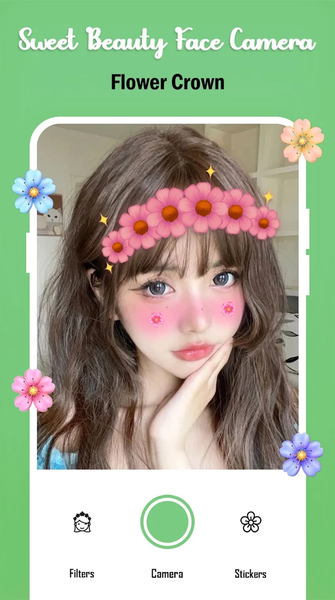 Sweet Beauty Face Camera - عکس برنامه موبایلی اندروید