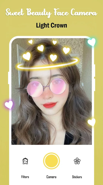 Sweet Beauty Face Camera - عکس برنامه موبایلی اندروید