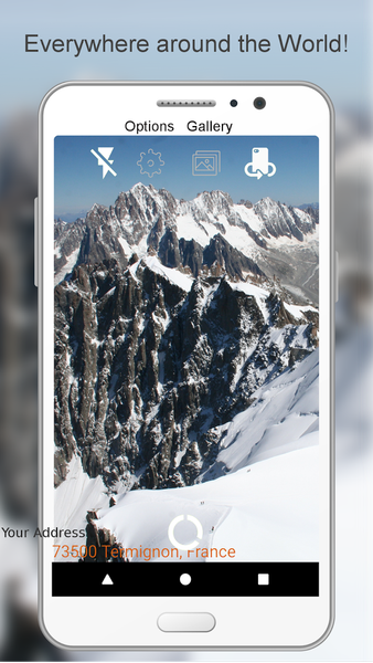 GeoCamera - Image screenshot of android app