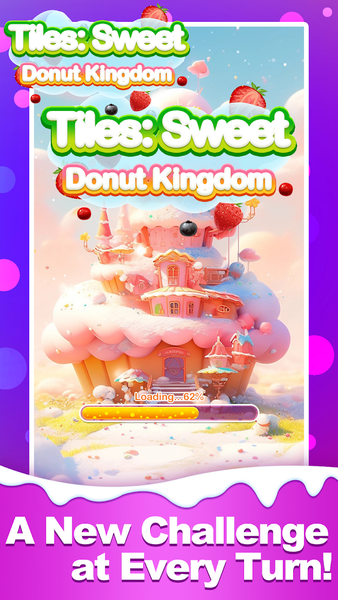 Tiles: Sweet Donut Kingdom - Gameplay image of android game