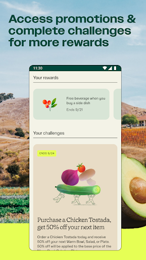 sweetgreen - Image screenshot of android app