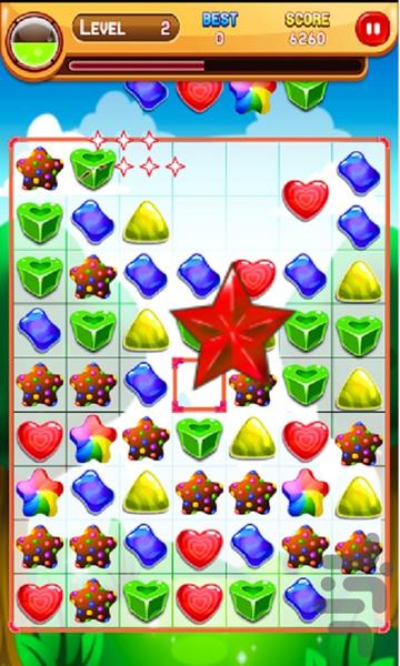 Sweet Jelly Match 3 Fun - Gameplay image of android game