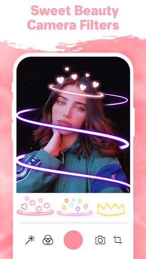 Sweet Beauty Camera Filters - عکس برنامه موبایلی اندروید