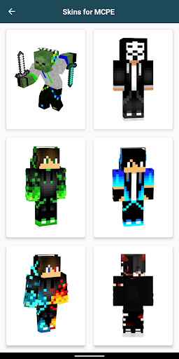 Boys Skins for Minecraft PE - Image screenshot of android app