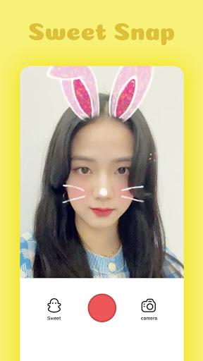 Sweet Snap Face Cam - Snap Face Camera Editor - عکس برنامه موبایلی اندروید