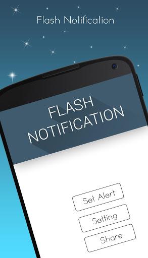 Flashlight Alerts :Flash alert - عکس برنامه موبایلی اندروید