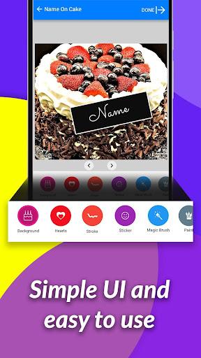 Name on Cake - Image screenshot of android app