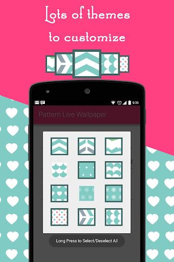 Pattern - The Live Wallpaper - Image screenshot of android app
