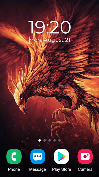 Fire Wallpaper 2025 - Image screenshot of android app