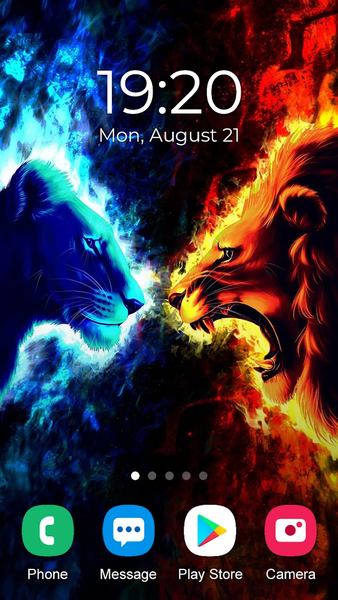Fire Wallpaper 2025 - Image screenshot of android app