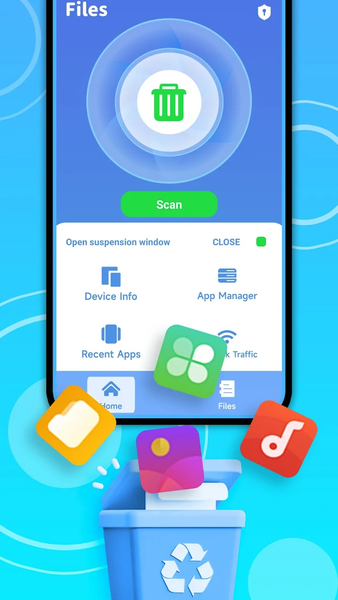 SwiftClean Junk Files - عکس برنامه موبایلی اندروید