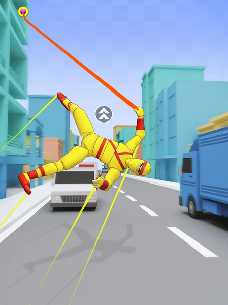 Swing Guy: Velocity Rush - Gameplay image of android game
