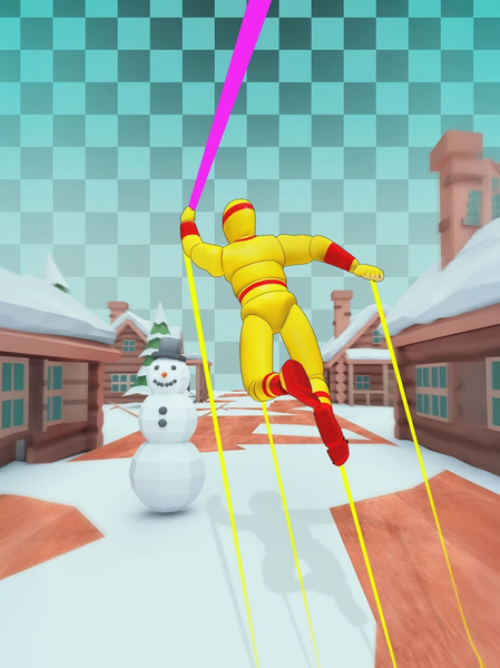 Swing Guy: Velocity Rush - Gameplay image of android game
