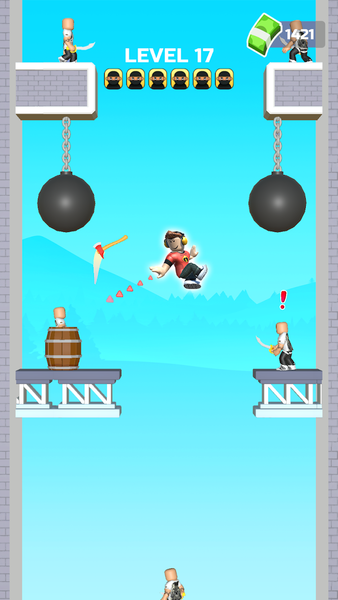 Mr Hero Battle: Web Shoot - Gameplay image of android game