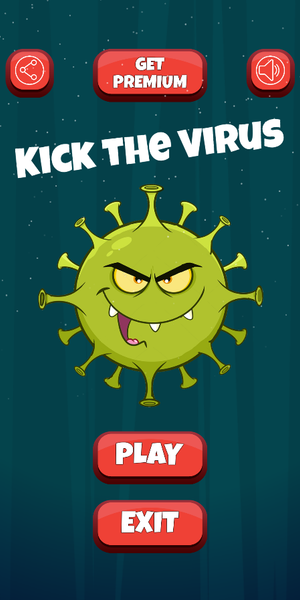 Kick the Virus: Virus Shooter - عکس بازی موبایلی اندروید