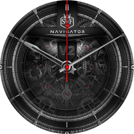 SWF Navigator Analog Watch Fac - عکس برنامه موبایلی اندروید